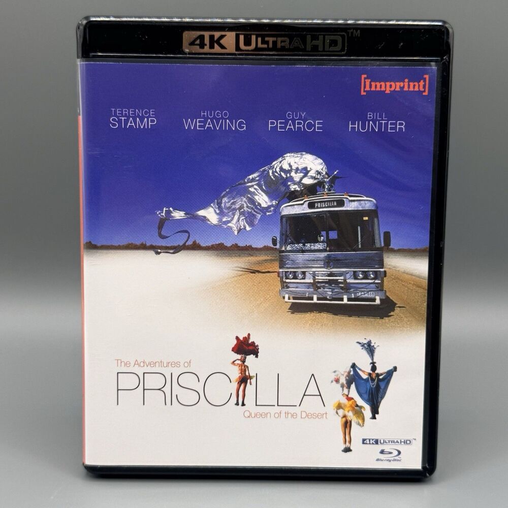 Adventures Of Priscilla Queen Of The Desert 4K UHD Blu Ray Imprint Tested